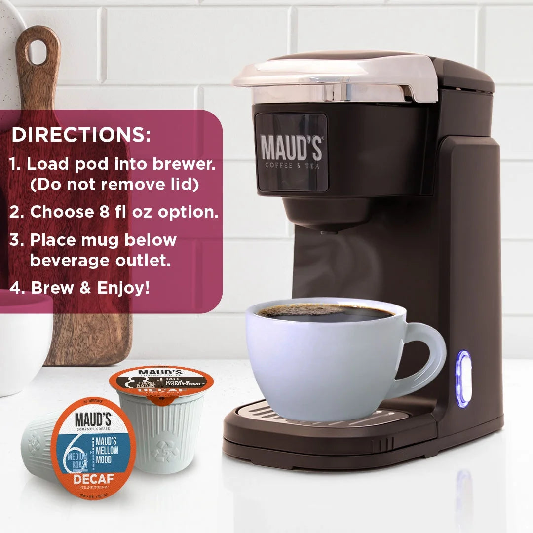 9 Flavor Decaf Coffee Pods Variety Pack, Compatible W/ K-Cup Brewers, 80Ct
