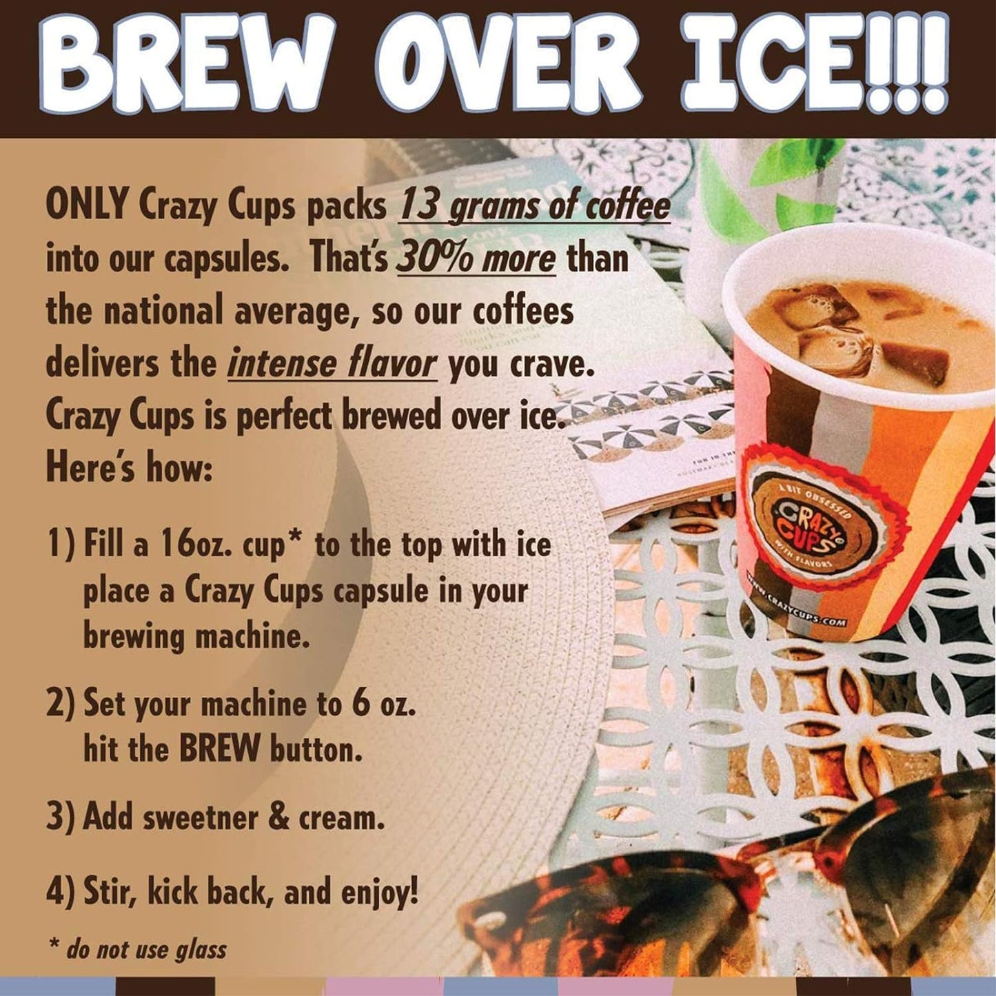 Decaf Flavored Coffee Pods, Decaffeinated Sundae Truffle Coffee, Single Serve Hot or Iced Medium Roast Coffee for Keurig K Cups Machines, 22 Count