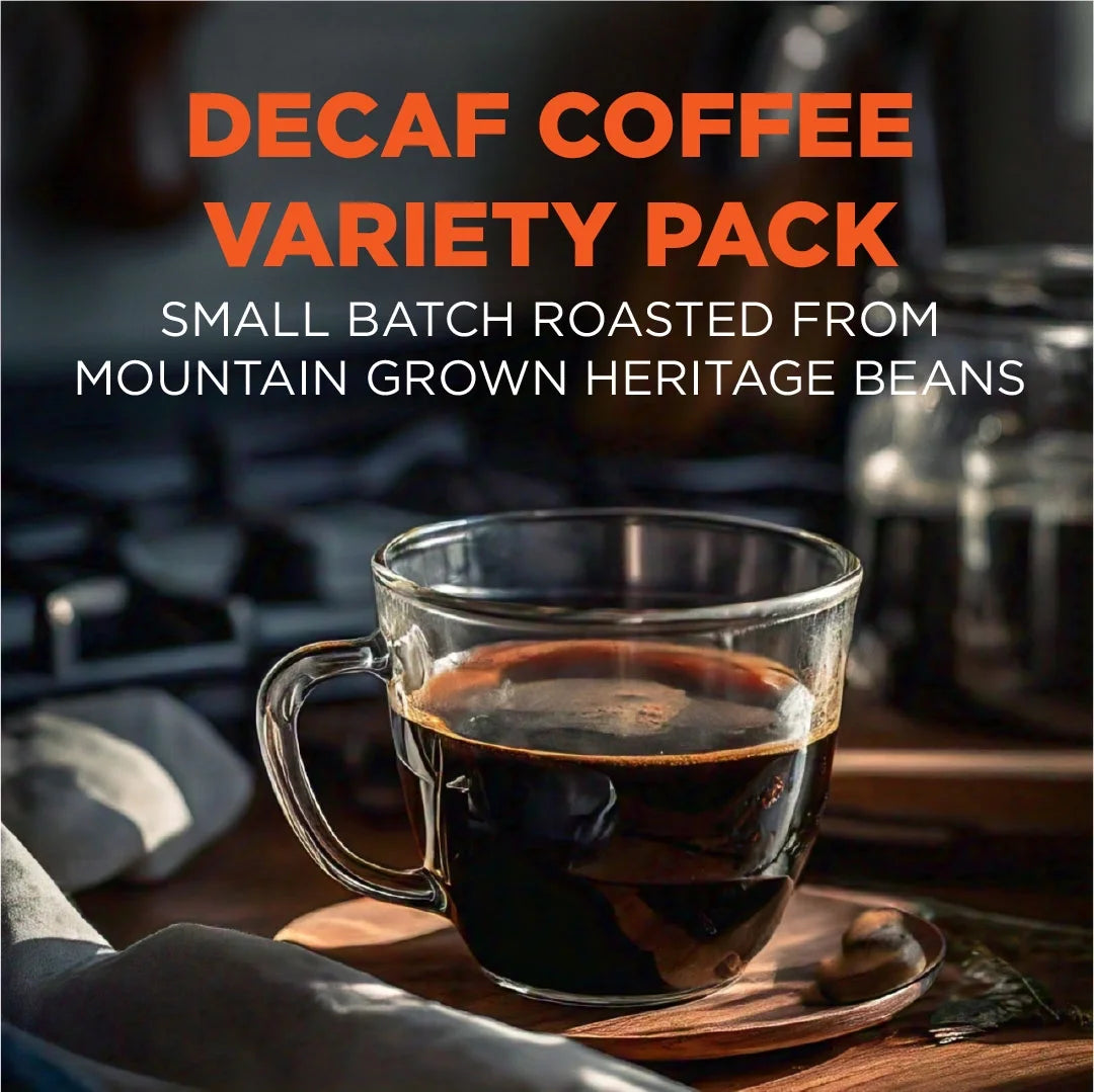 9 Flavor Decaf Coffee Pods Variety Pack, Compatible W/ K-Cup Brewers, 80Ct