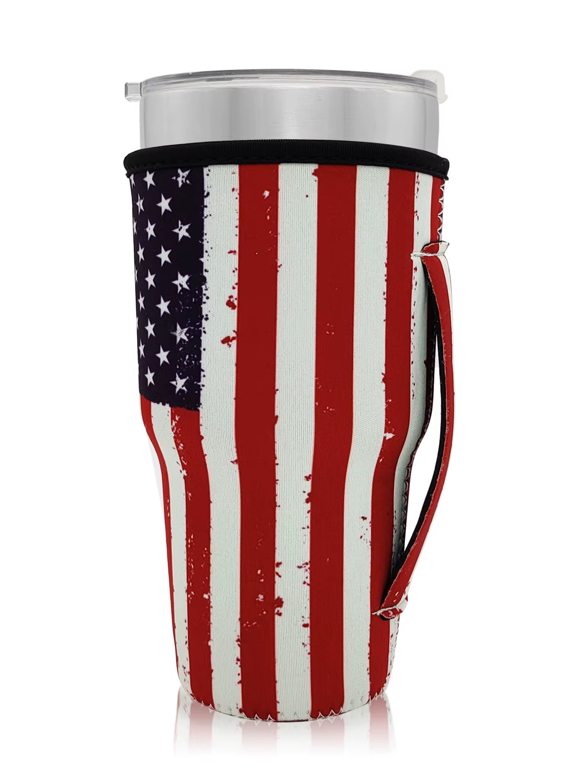 1Pack Reusable Iced Coffee Cup Sleeve Neoprene Insulated Sleeves Cup Cover Holder Idea for 30Oz-32Oz Tumbler Cup
