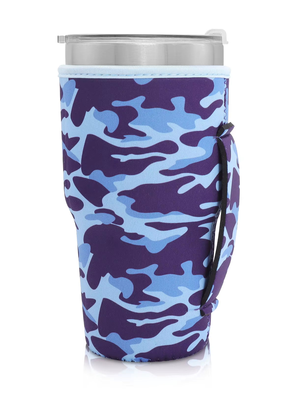 1Pack Reusable Iced Coffee Cup Sleeve Neoprene Insulated Sleeves Cup Cover Holder Idea for 30Oz-32Oz Tumbler Cup