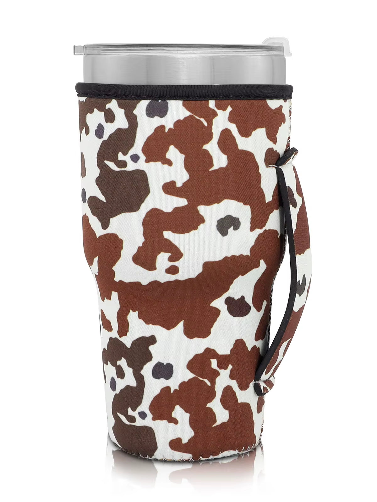 1Pack Reusable Iced Coffee Cup Sleeve Neoprene Insulated Sleeves Cup Cover Holder Idea for 30Oz-32Oz Tumbler Cup