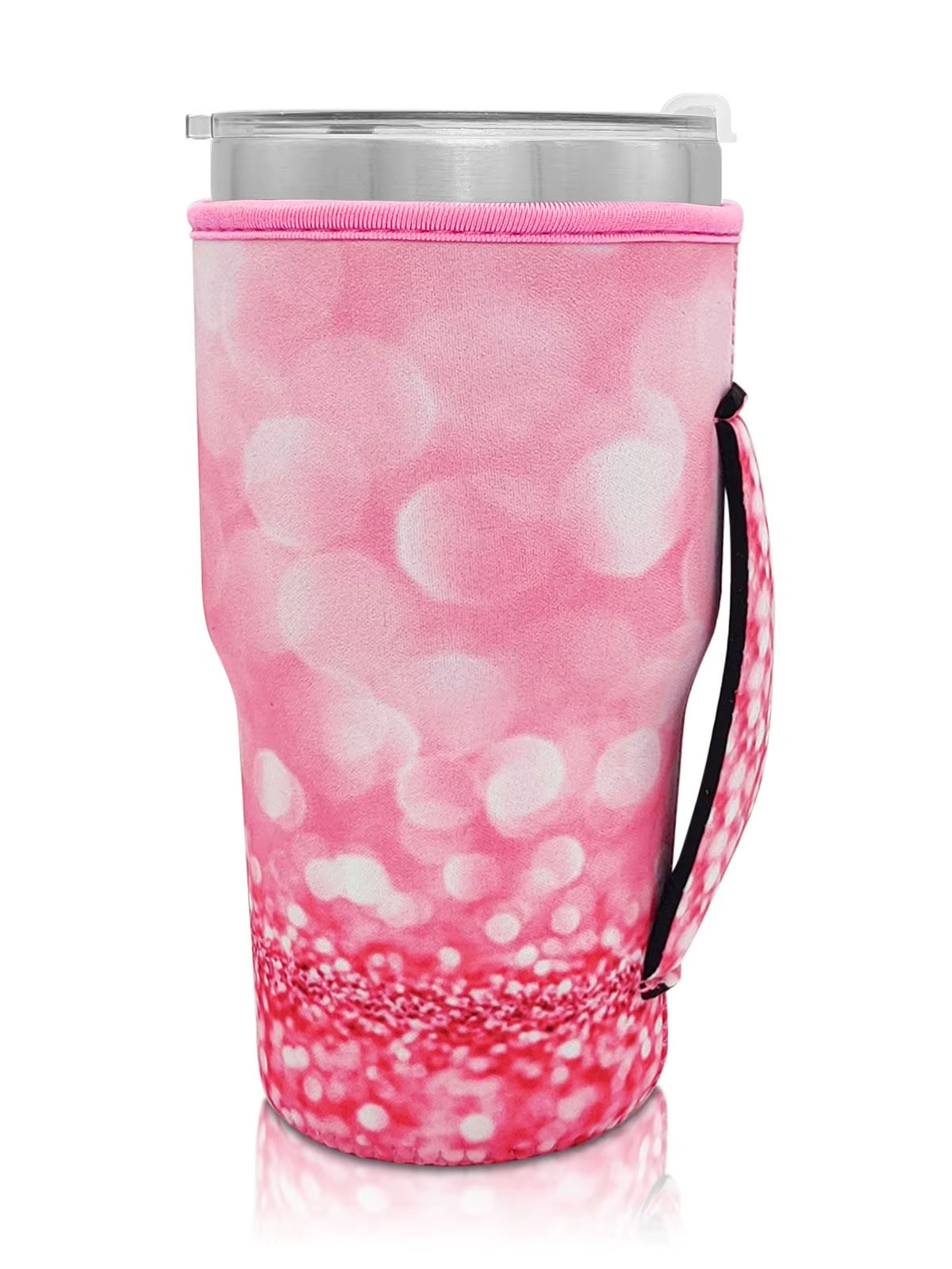 1Pack Reusable Iced Coffee Cup Sleeve Neoprene Insulated Sleeves Cup Cover Holder Idea for 30Oz-32Oz Tumbler Cup