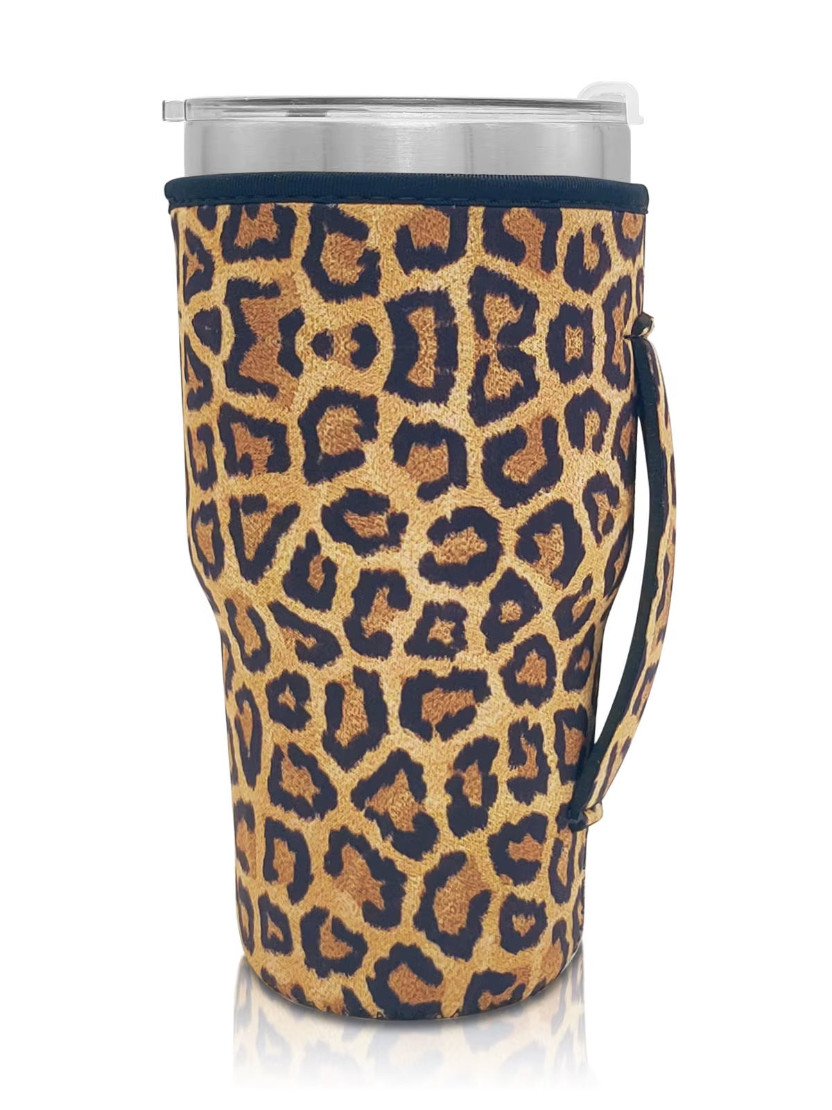 1Pack Reusable Iced Coffee Cup Sleeve Neoprene Insulated Sleeves Cup Cover Holder Idea for 30Oz-32Oz Tumbler Cup