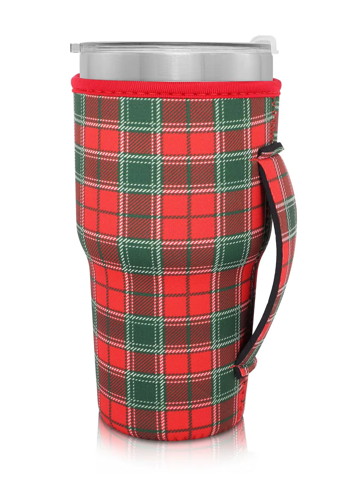 1Pack Reusable Iced Coffee Cup Sleeve Neoprene Insulated Sleeves Cup Cover Holder Idea for 30Oz-32Oz Tumbler Cup